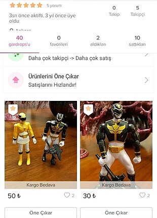 1 adet Power Rangers 16cm figür 2 adet 10 cm Power rangers figü