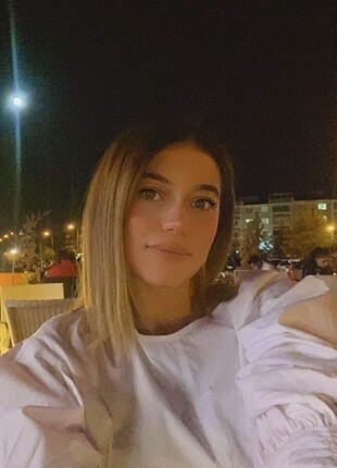 m Beden Zara gömlek