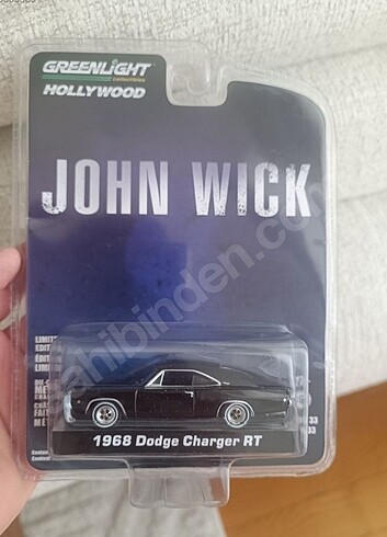 Greenlight John wick Dodge charger RT nadir model