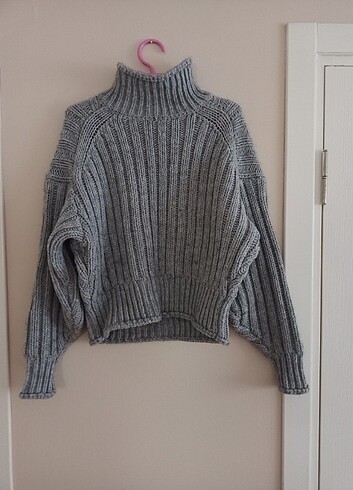 H&M gri kazak s beden
