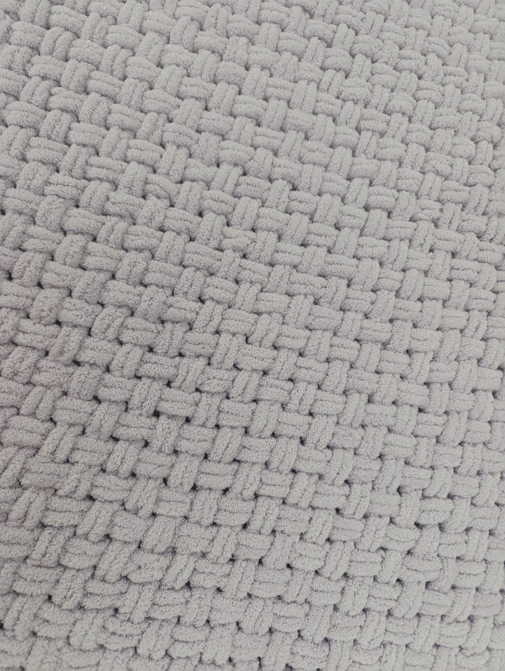 Pastel Mor Örgü Çocuk Battaniyesi - Görsel 4