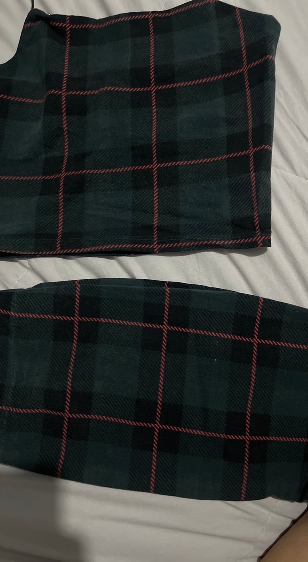 Siyah Haki Kareli Boyundan Askılı Mini Takım - Görsel 3