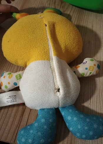 Renkli Işıklı Eğitici Peluş Oyuncak - Görsel 3