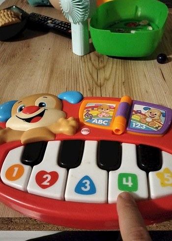 Renkli Eğitici Piyano Oyuncak Köpek - Görsel 3