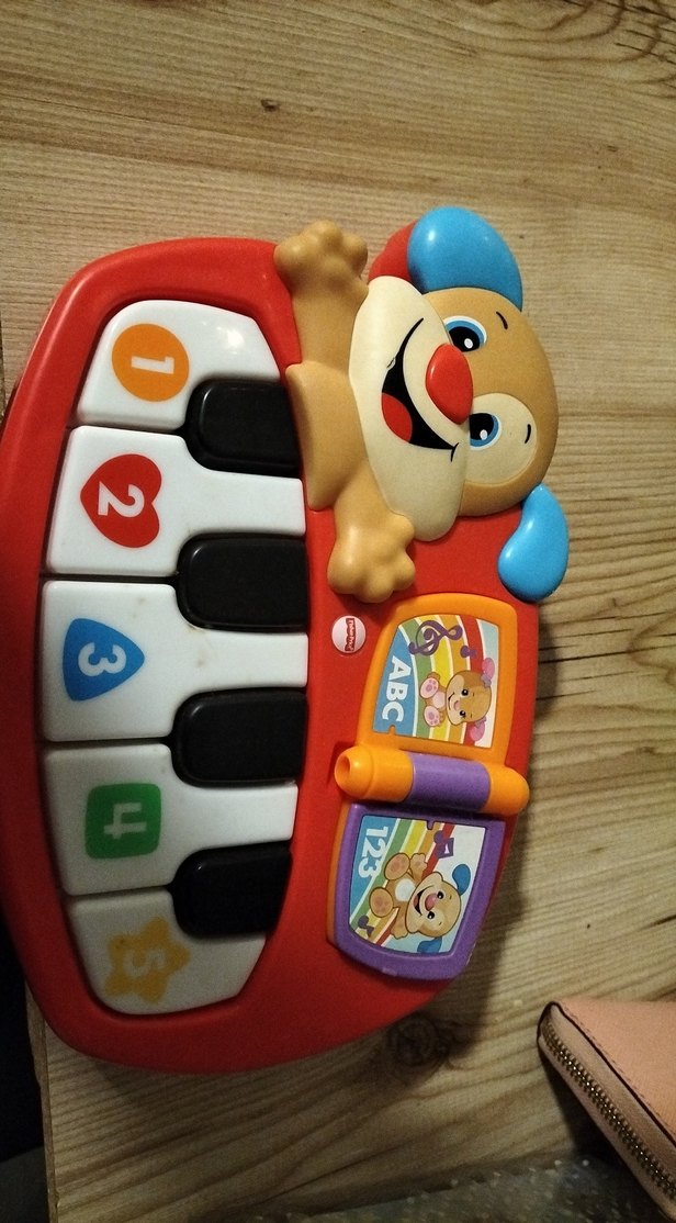 Renkli Eğitici Piyano Oyuncak Köpek - Görsel 2