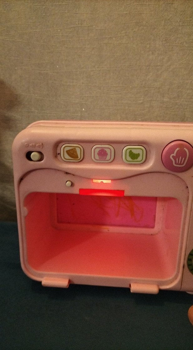 Pastel Renkli minik oyuncak firin - Görsel 3