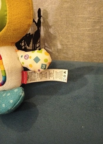 Renkli Eğitici Peluş Oyuncak klasik fisher price maskotu - Görsel 3