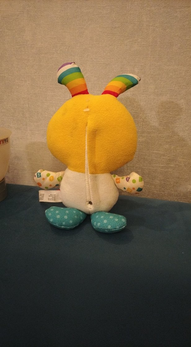 Renkli Eğitici Peluş Oyuncak klasik fisher price maskotu - Görsel 4