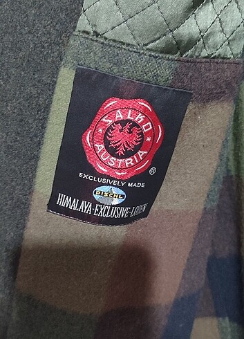 l Beden haki Renk HAKİKİ YÜN ERKEK KABAN
