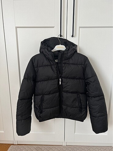 11-12 yas H&M kiz cocuk mont