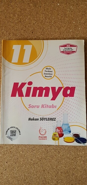 Kimya 11 soru kitabı Palme yayınları 