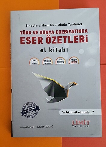 Eser özetleri limit yayınları