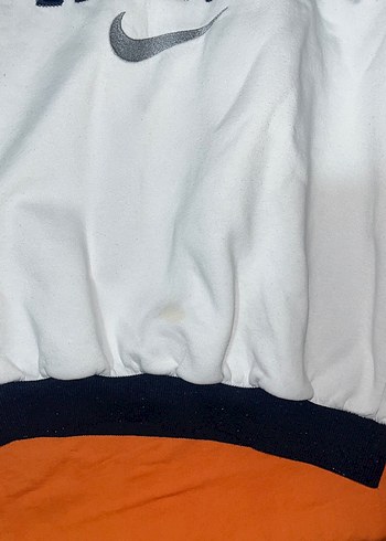 Nike Kadın Beyaz Gri Sweatshirt - Görsel 3