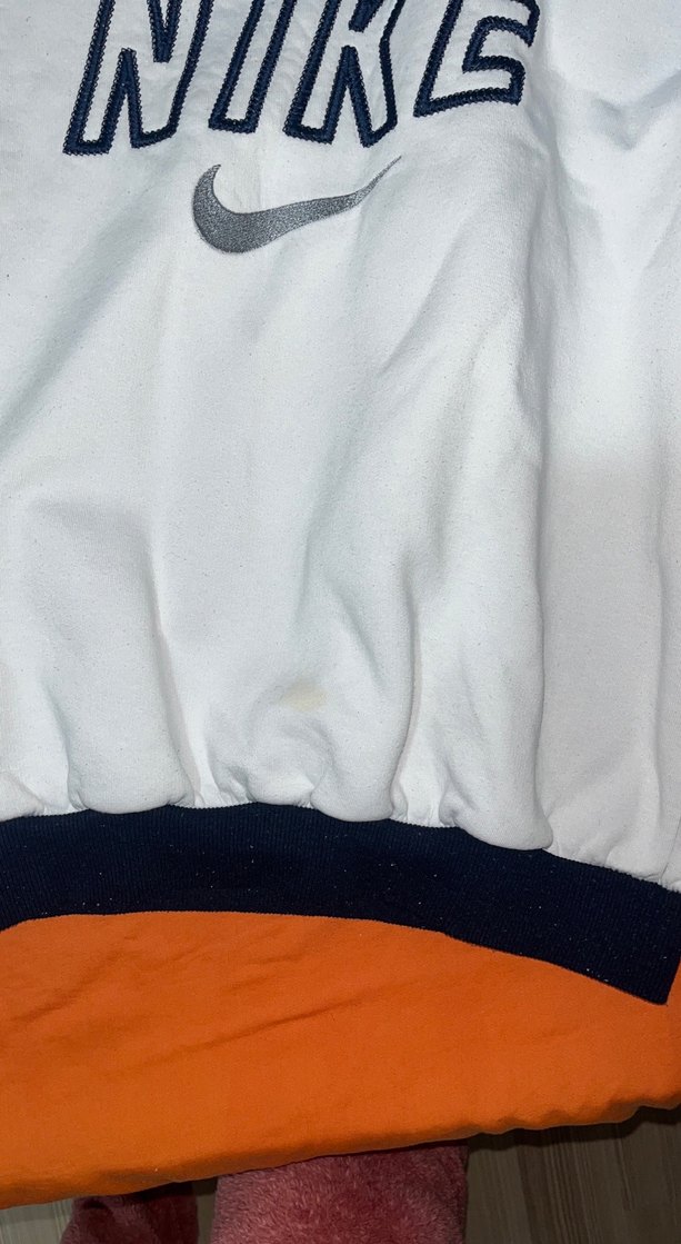 Nike Kadın Beyaz Gri Sweatshirt - Görsel 3