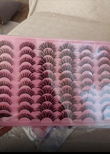 Pembe Kutuda 3 Stil Takma Kirpik Seti - Görsel 2