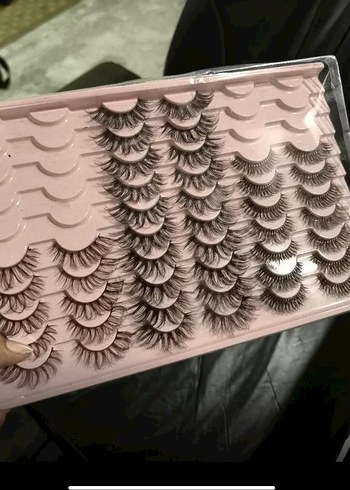 Pembe Kutuda 3 Stil Takma Kirpik Seti - Görsel 3