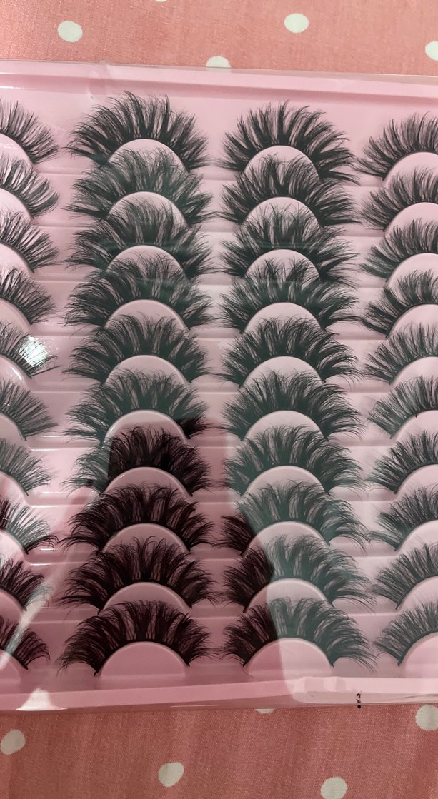 Pembe Kutuda Sahte Kirpik Seti - Görsel 3