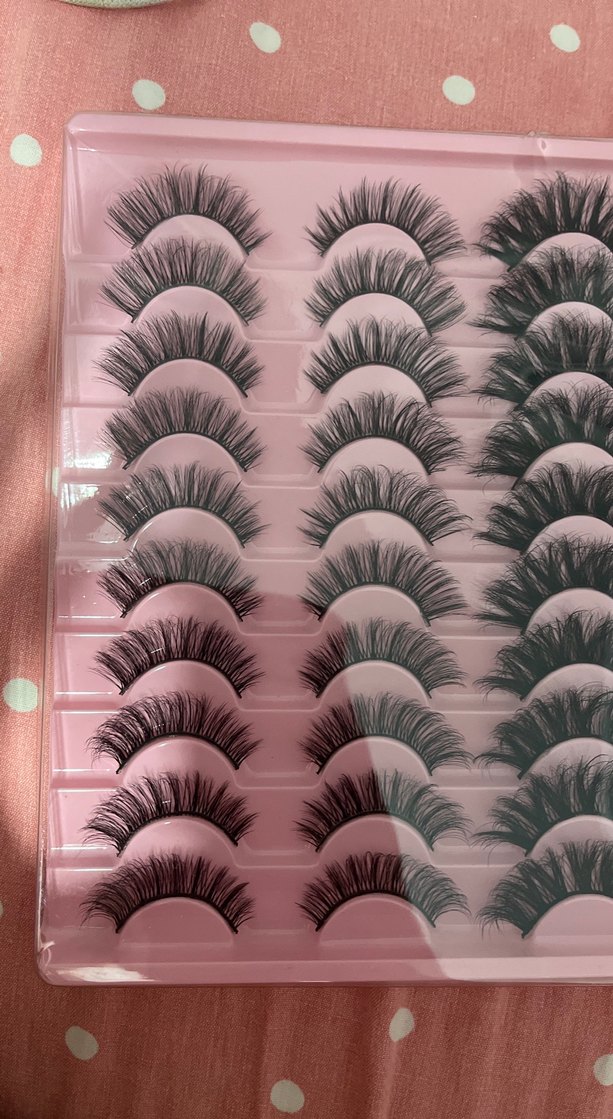 Pembe Kutuda Sahte Kirpik Seti - Görsel 2