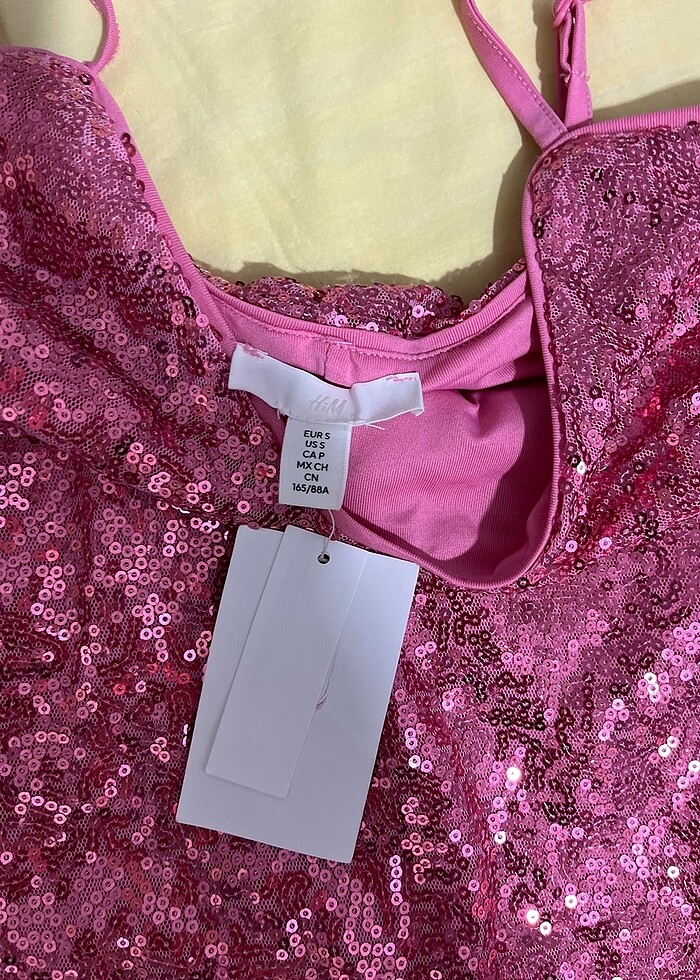 Hm payet elbise - Görsel 3