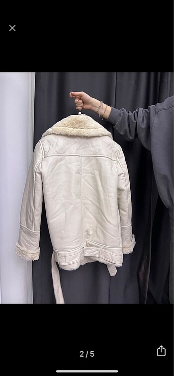 m Beden ten rengi Renk STRADIVARIUS BİKER CEKET