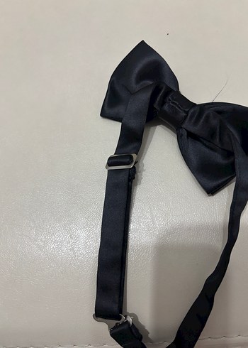 Klasik Siyah Erkek Papyon Kuşak Takımı - Görsel 3