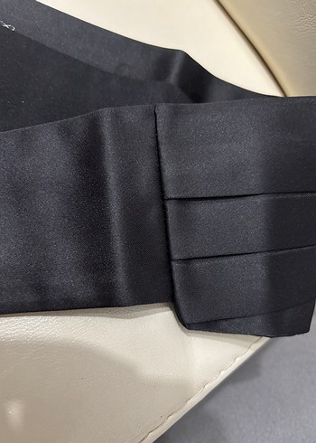 Klasik Siyah Erkek Papyon Kuşak Takımı - Görsel 9