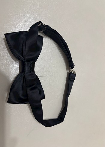 Klasik Siyah Erkek Papyon Kuşak Takımı - Görsel 2