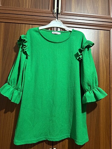 Zara Yeşil bluz