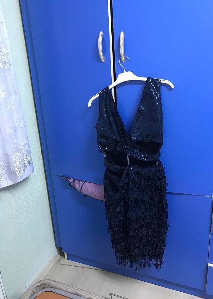 Şık payetli abiye - Görsel 2