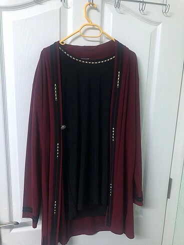 Penye kumaş tunik bluz