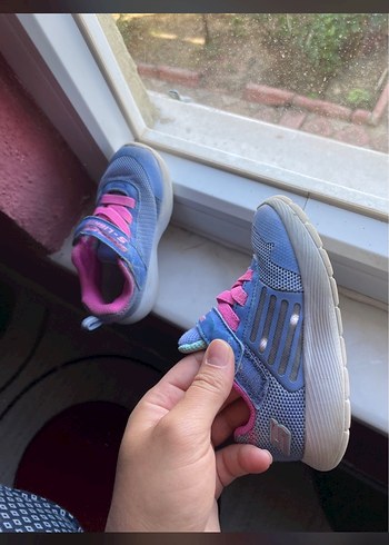 Skechers Cırt Cırtlı Kız Çocuk Spor Ayakkabı - Görsel 9