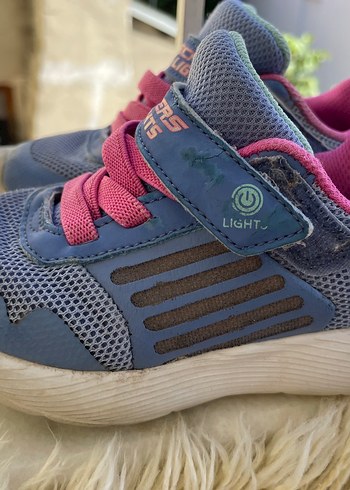 Skechers Skechers Cırt Cırtlı Kız Çocuk Spor Ayakkabı