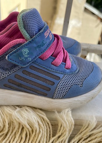 Skechers Cırt Cırtlı Kız Çocuk Spor Ayakkabı - Görsel 4