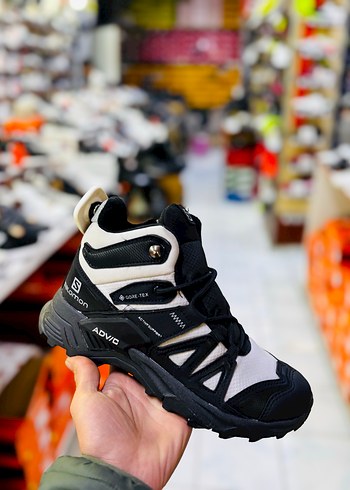 Salomon Gri siyah Erkek bot Outdoor Ayakkabı - Görsel 2