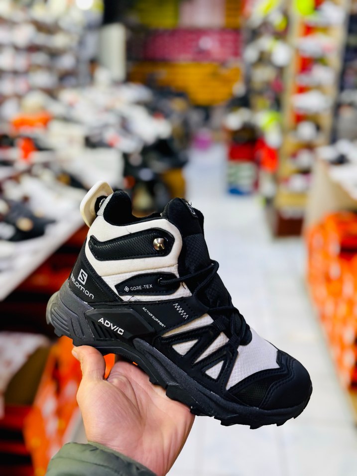 Salomon Gri bot  Erkek Outdoor Ayakkabı su geçirmez - Görsel 2