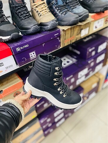 Lumberjack Kadın orijinal butigo bot kaymaz su geçirmez