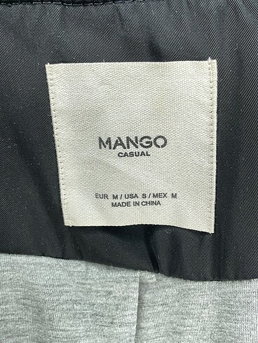 m Beden siyah Renk Mango Kot Ceket %70 İndirimli.