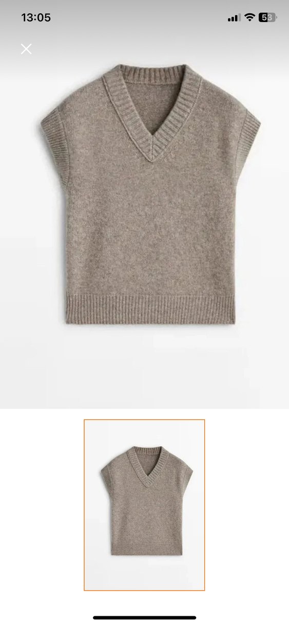 LOOSH Vizon V Yaka Fitilli Kadın Süveter - Görsel 2