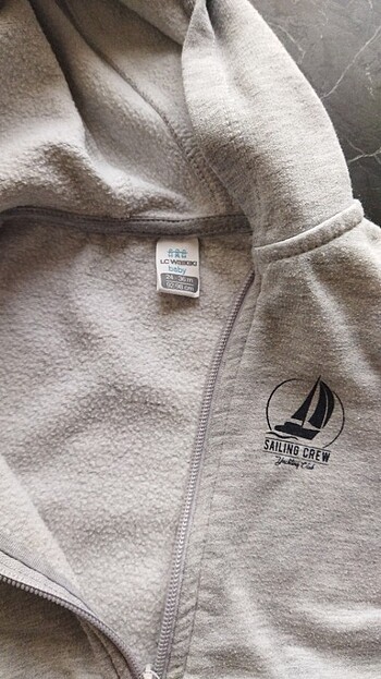 Bebek kapişonlu ceket  - Görsel 3