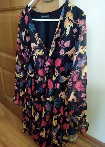 Kadın şifon elbise - Görsel 2