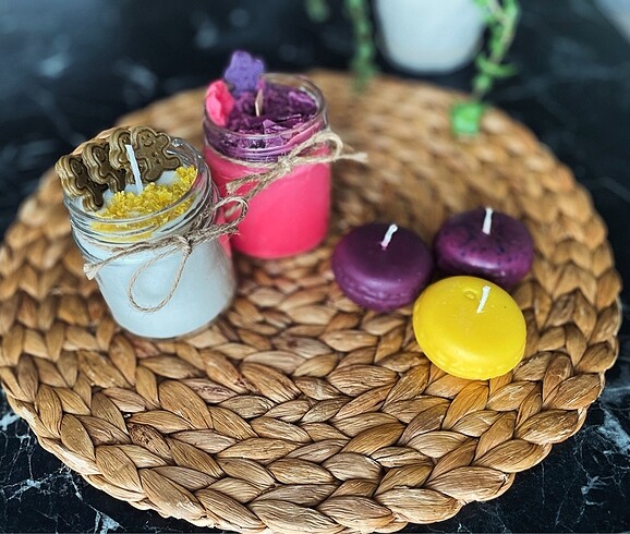 El yapımı soya wax mum - Görsel 3