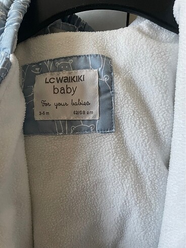 LC Waikiki 3-6 ay ayaklı bebek mont