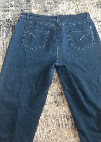 l Beden Lacivert Midi Denim Kadın Jean