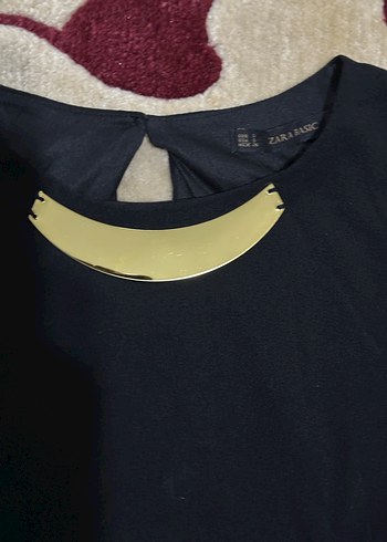 Siyah Kolsuz Mini Tulum - Görsel 3