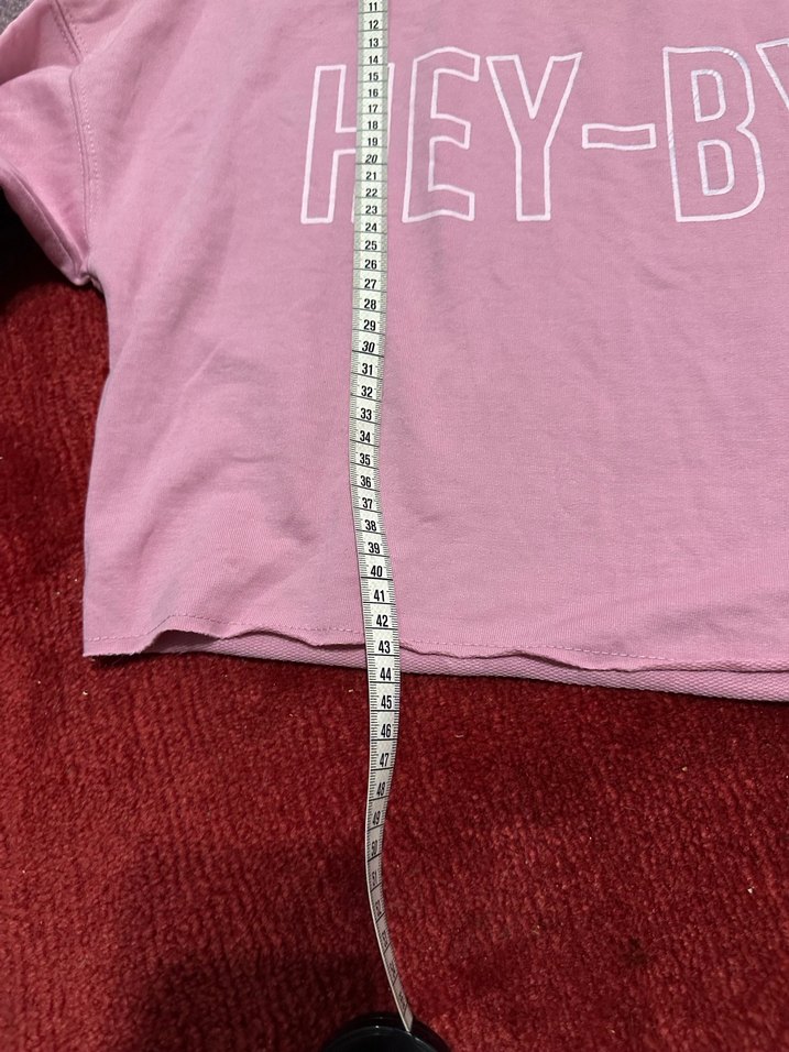 Pembe Uzun Kollu Tişört - Görsel 3