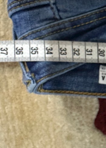 Kadın Açık Mavi Denim Pantolon - Görsel 5