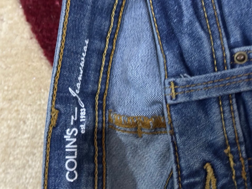 Kadın Açık Mavi  Denim Pantolon - Görsel 3