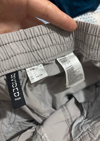 Gri Kadın Rahat Kumaş Pantolon - Görsel 2