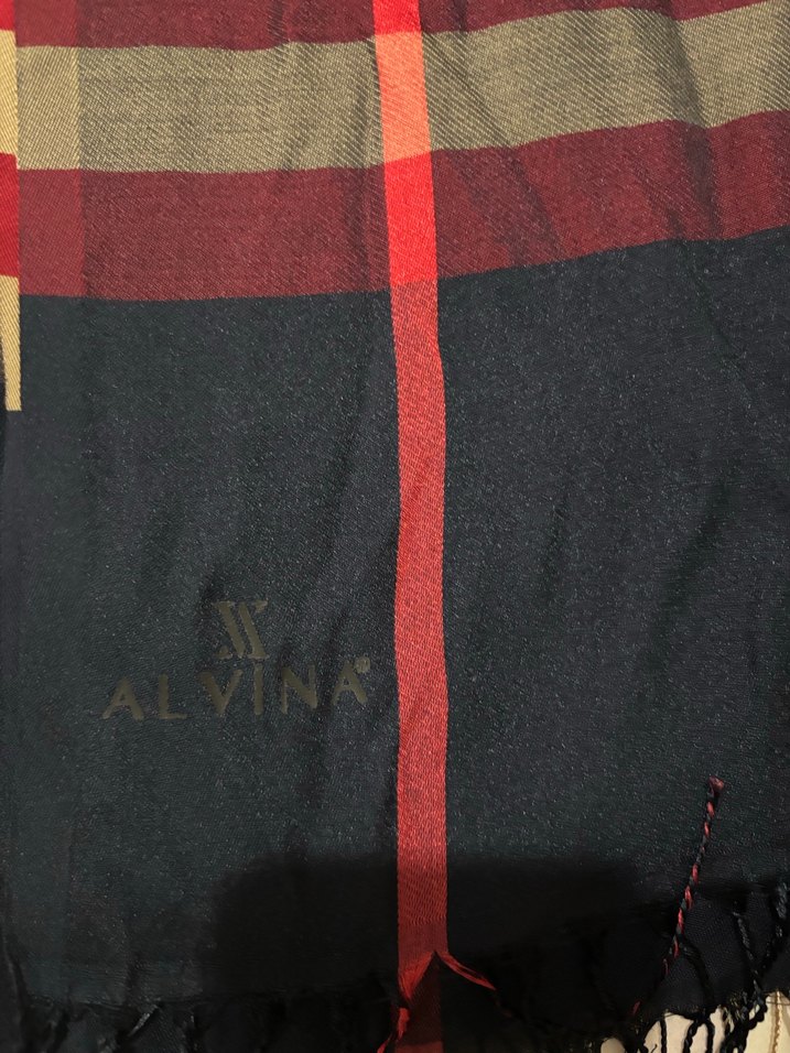 Kadın Çok Renkli Dokulu Şal - Görsel 2