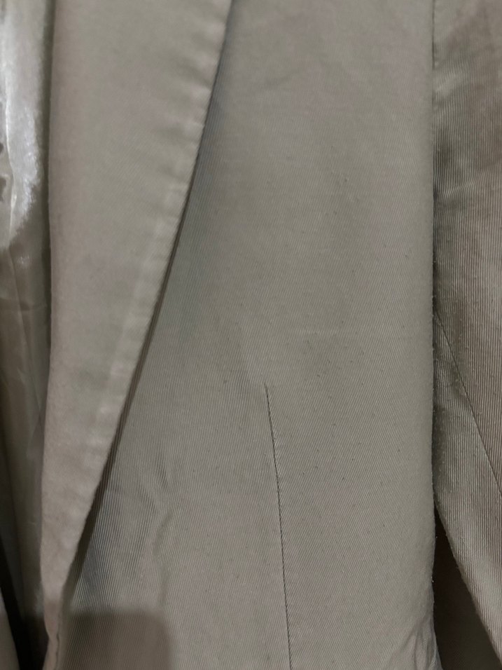 Çağla yeşili Kadın Keten Blazer Ceket - Görsel 5